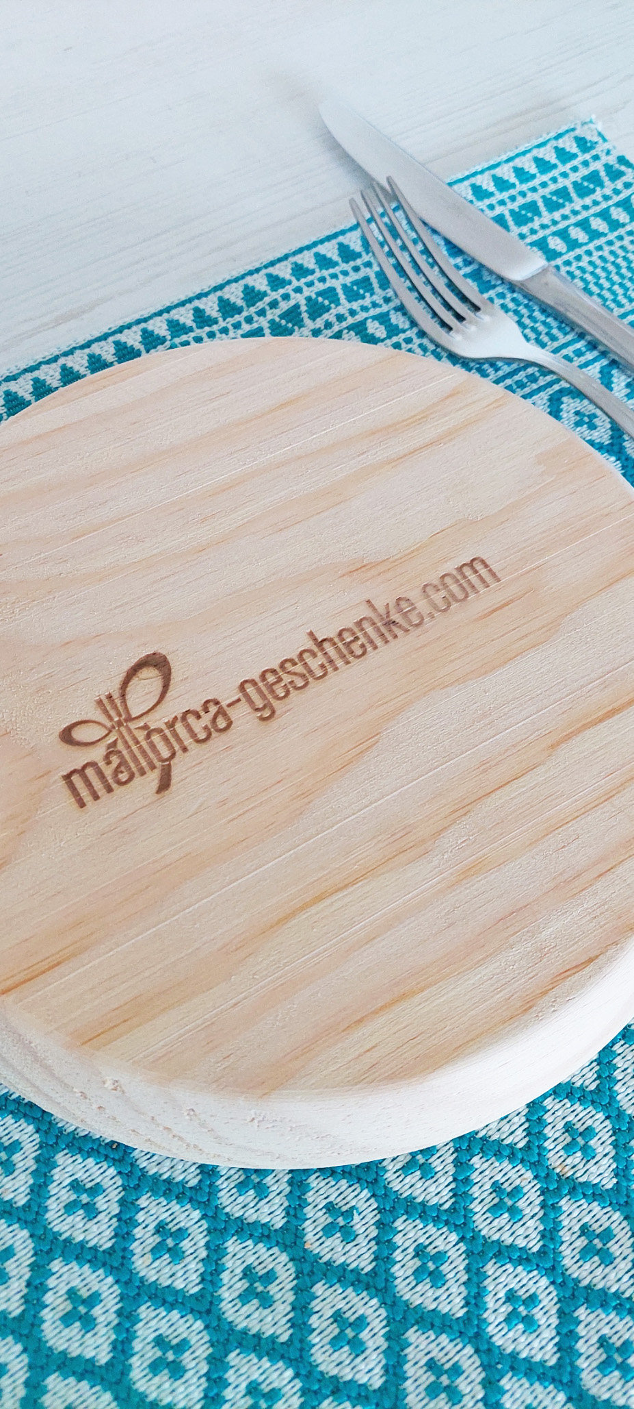 Ansicht 3 von Tapasteller 24 cm „Liebe Vino MLLRC“ Mallorca