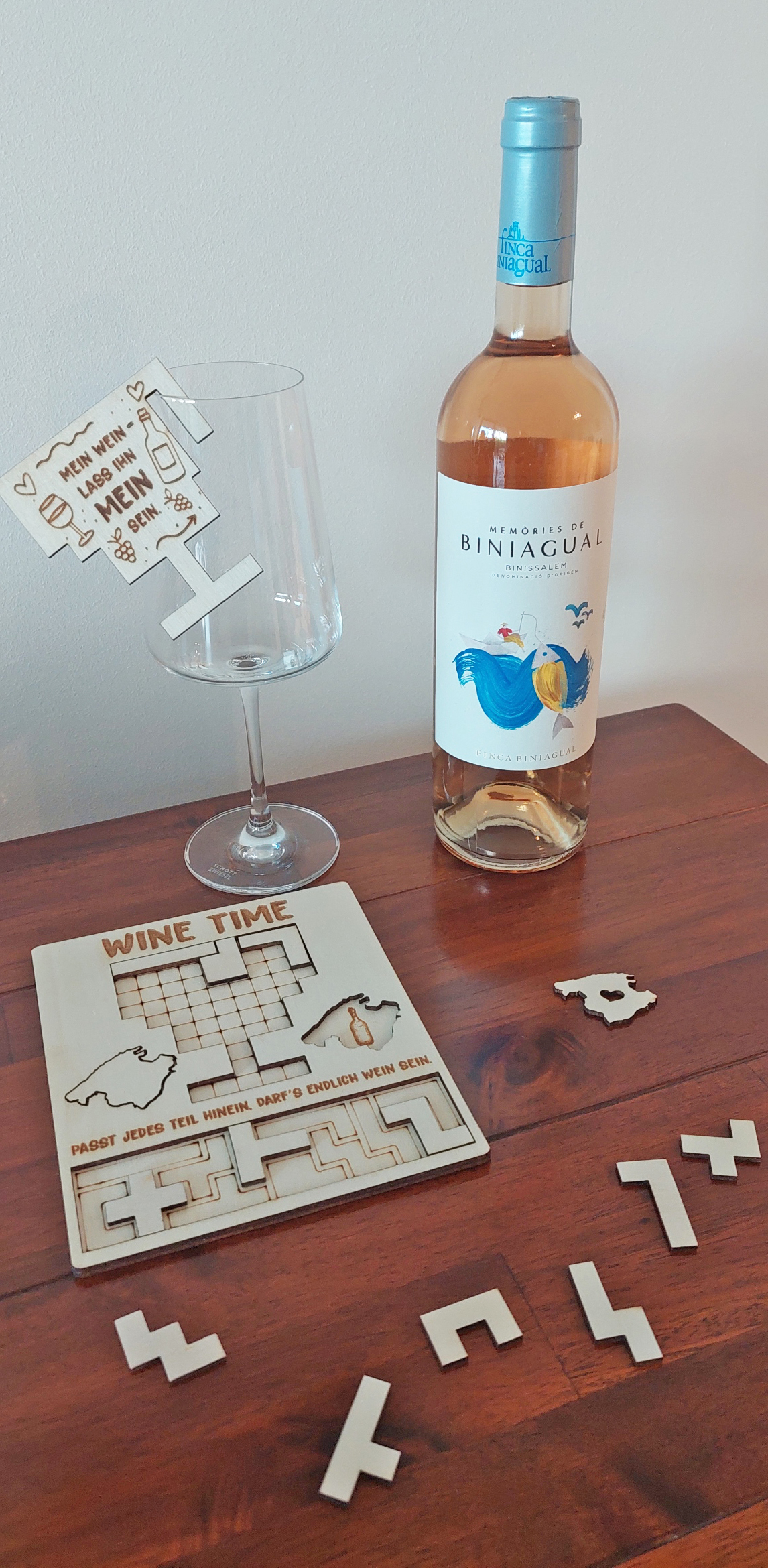 Ansicht 1 von Brettspiel / Puzzle „WINE TIME“