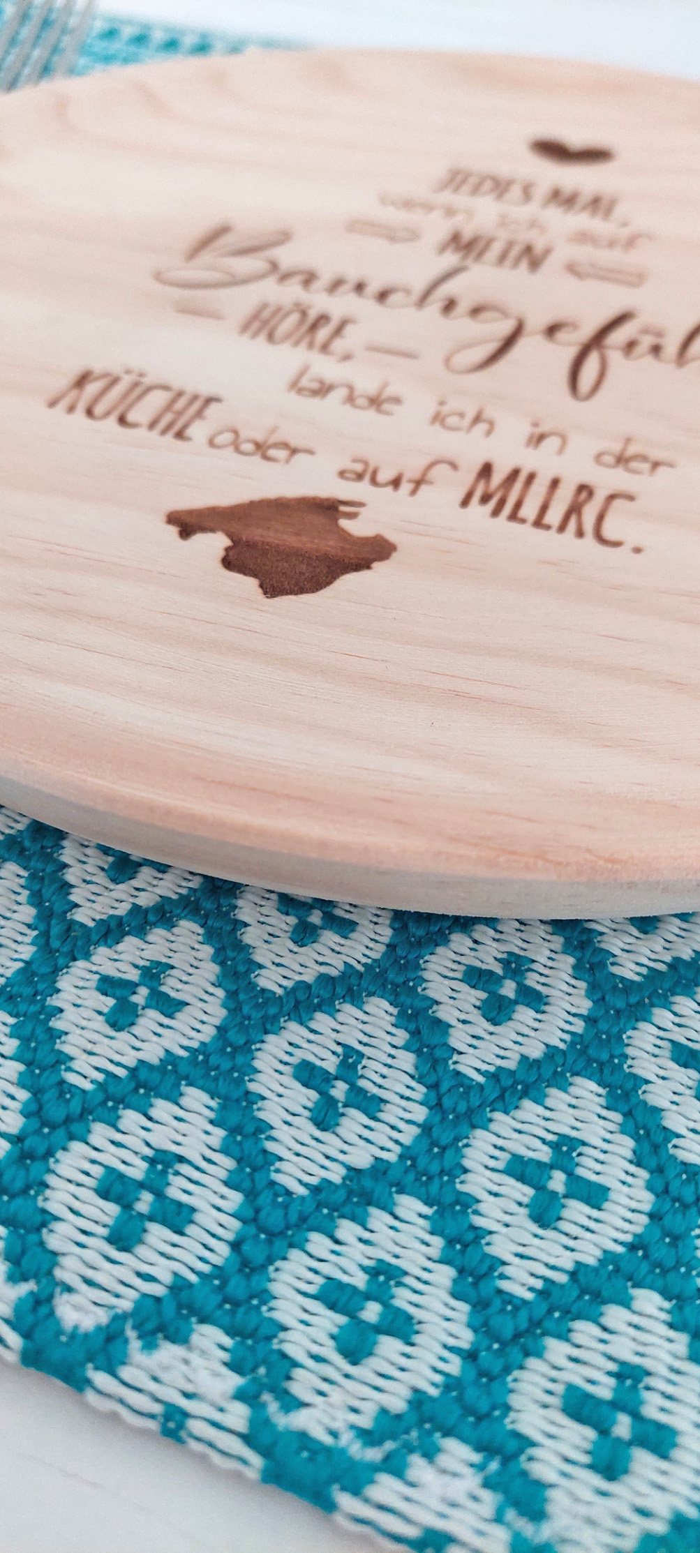 Ansicht 3 von Tapasteller 24 cm „Bauchgefühl MLLRC“ Mallorca