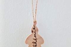 Weihnachtsdeko Baumschmuck Weihnachtsmann - personalisiert