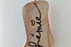 Weihnachtsdeko Baumschmuck Nikolausstiefel - personalisiert