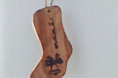 Weihnachtsdeko Baumschmuck Weihnachtsmann - personalisiert