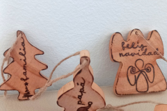 Weihnachtsdeko Baumschmuck Weihnachtsmann - personalisiert