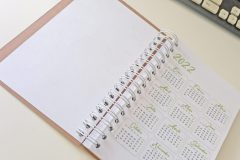 Notizbuch KALENDERSEITE