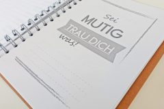 Notizbuch SPRUCHSEITE