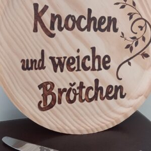 Brotzeitteller personalisiert