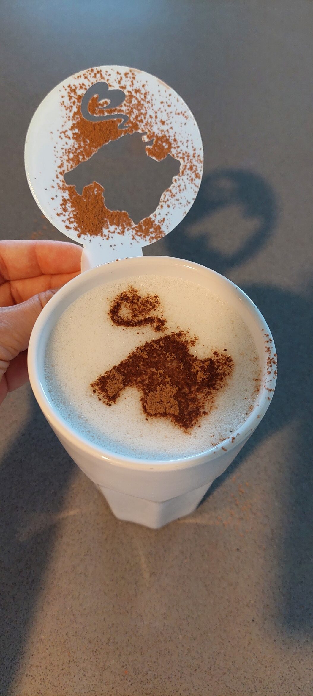 Mallorca Kakao Milchschaum Kaffee
